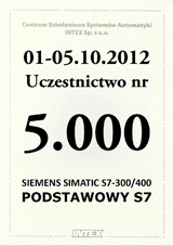 5.000 uczestnik szkolenia PODSTAWOWY S7