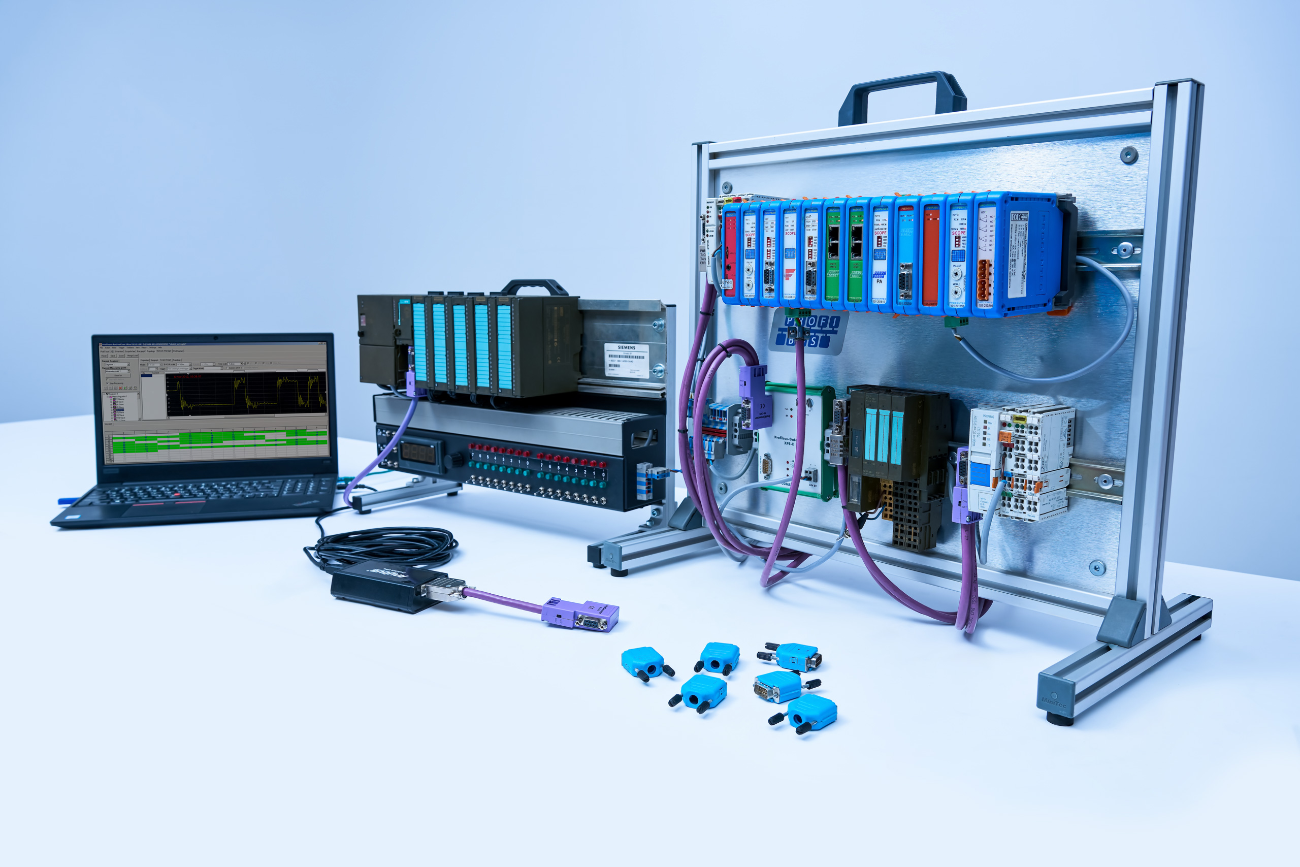 Stanowisko szkoleniowe — CERTYFIKOWANY INŻYNIER SIECI PROFIBUS DP
