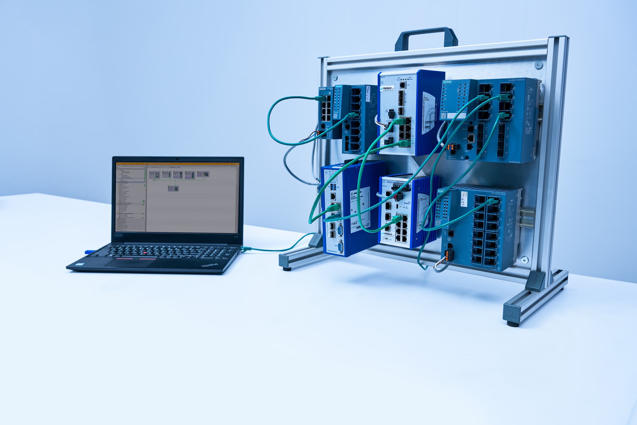 Stanowisko szkoleniowe — ETHERNET PRZEMYSŁOWY – KONFIGURACJA I DIAGNOSTYKA