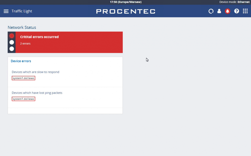 PROCENTEC Atlas: zestaw PROFINET