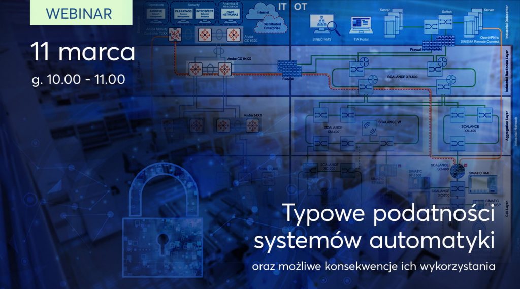 Webinar Typowe podatności systemów automatyki