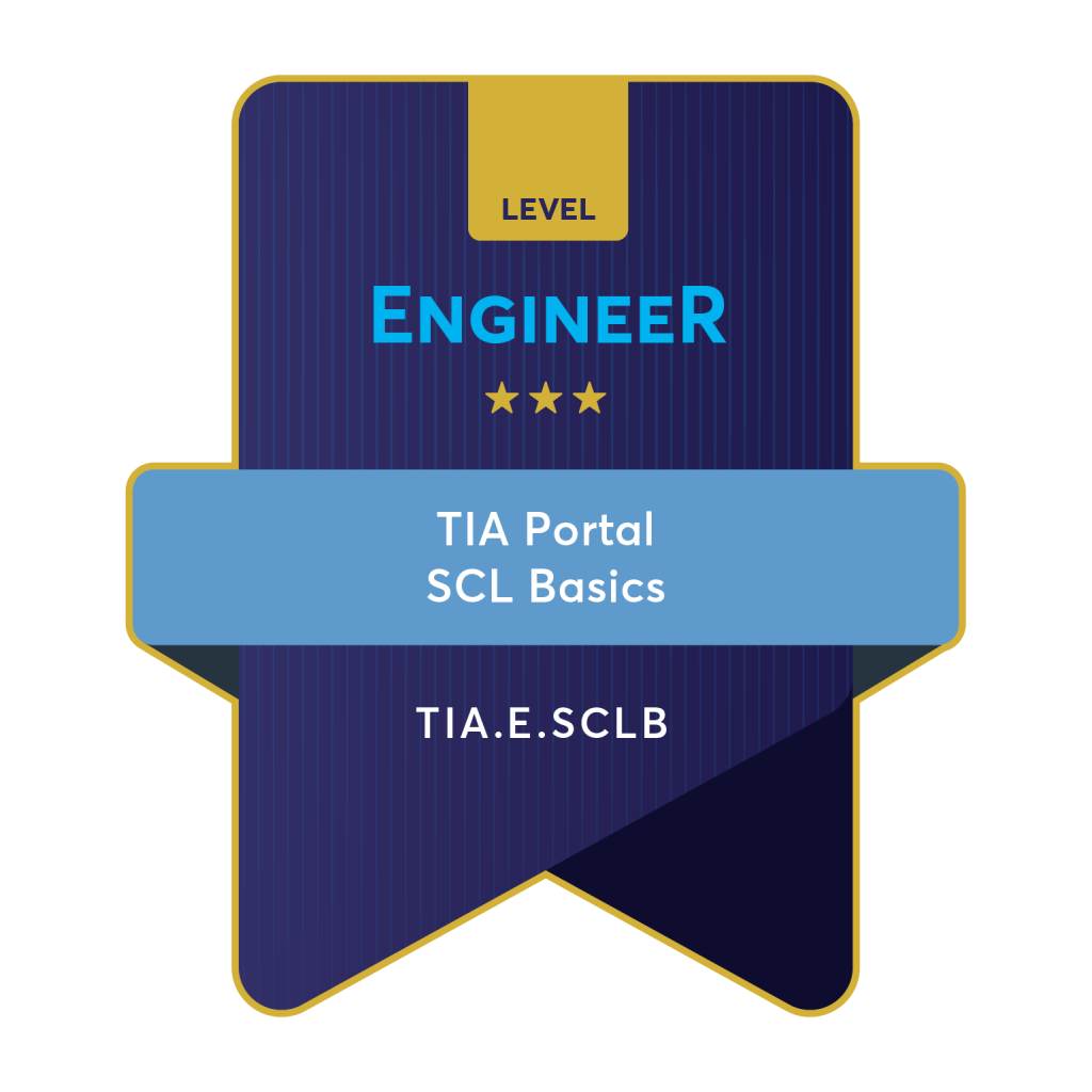 TIA Portal SCL Basics Engineer